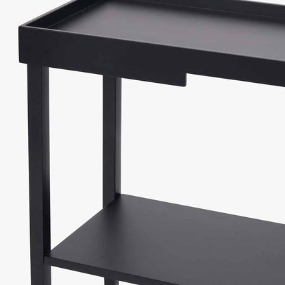 A contemporary design with practical elegance, while the striking black finish makes a confident statement. Perfect for elevating your hallway, lounge, or kitchen-diner. Available at www.nobleandnook.co.uk