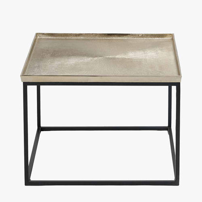 Luxurious Gold Cast Metal Top, adds instant glamour and a refined, boutique feel to your living room. Handcrafted in India. No Assembly Required. Perfect for modern apartments, lounges, or reception spaces