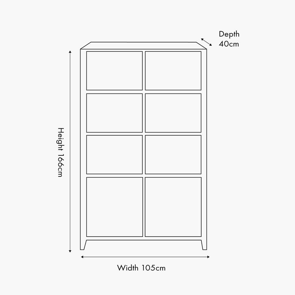 Expertly crafted from solid mango wood, this 2-door bookshelf unit is a stunning addition to any home. Combining natural elegance with practicality. Shop online today at www.nobleandnook.co.uk