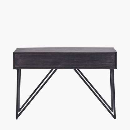 Verde Black Mango Wood Console Table
