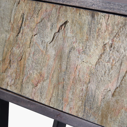 Verde Black Mango Wood Console Table