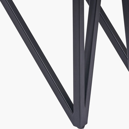 Verde Black Mango Wood Console Table