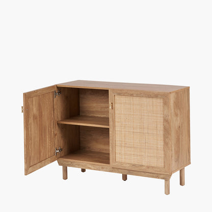Henrik Natural Rattan 2 Door Cabinet