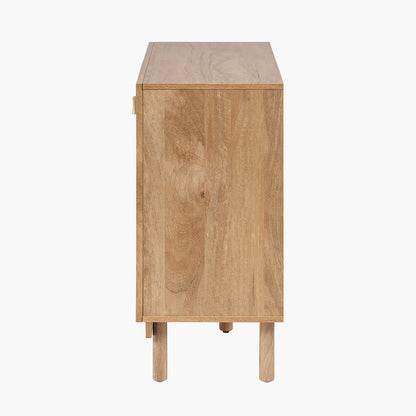 Henrik Natural Rattan 2 Door Cabinet