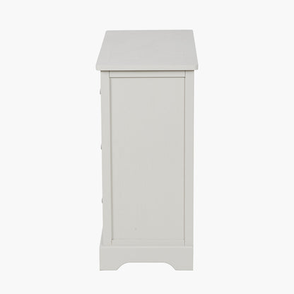 Croft Linen Pine Wood 6 Drawer Unit