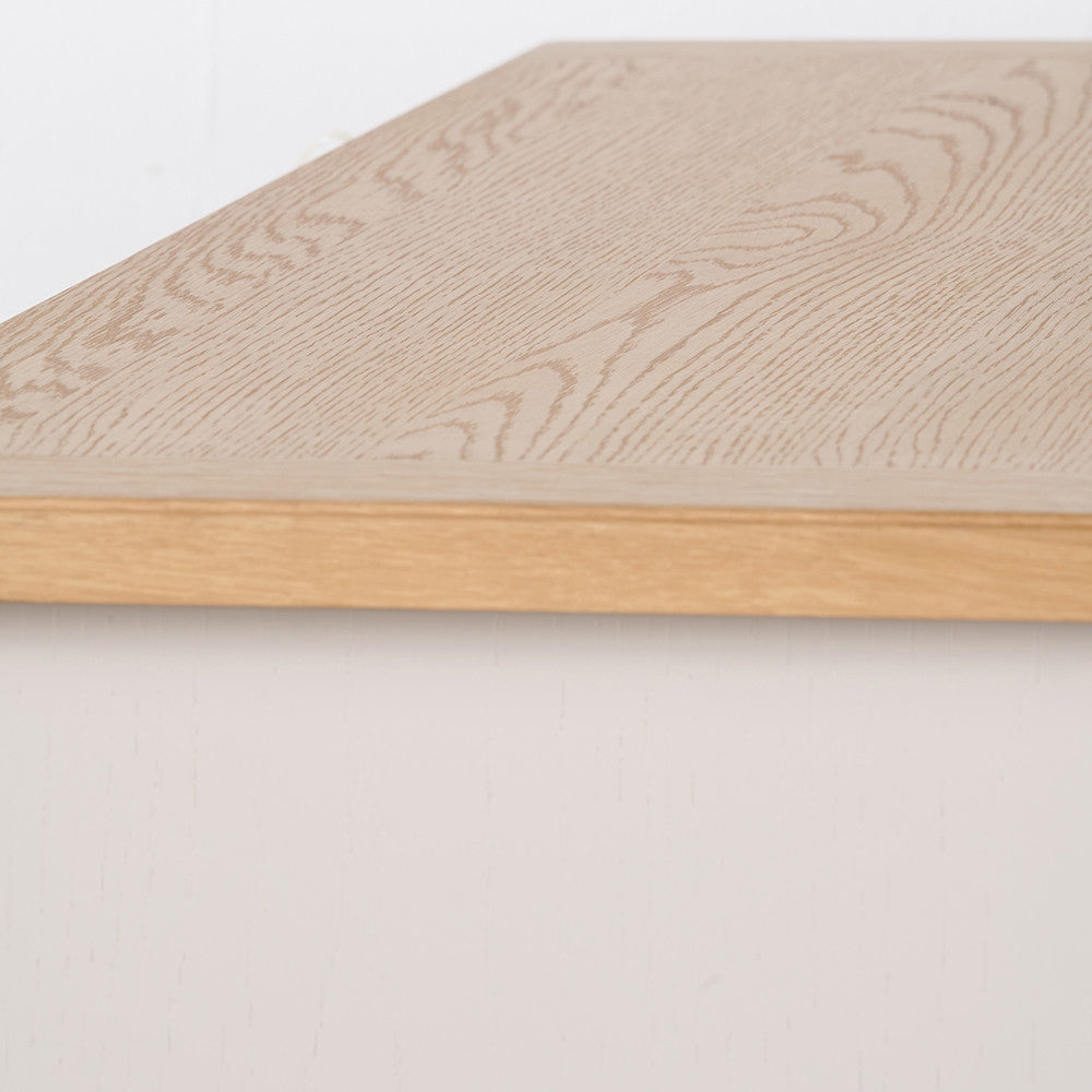 Fairford White Pine & Oak 5 Drawer Unit | Country Storage Furniture