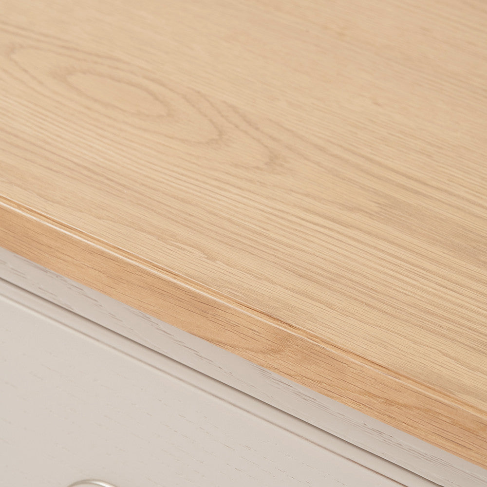 Fairford White Pine & Oak 7 Drawer Unit | Country Storage Furniture