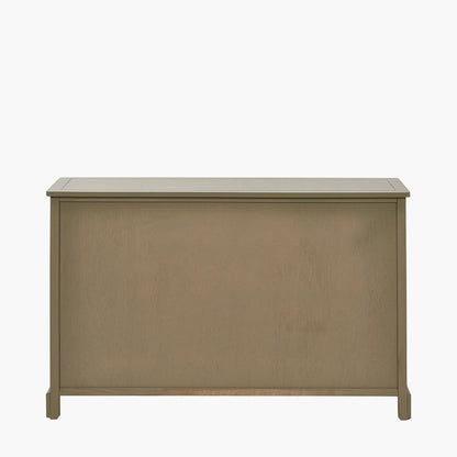 Croft Olive Pine Wood 3 Door 3 Drawer Unit