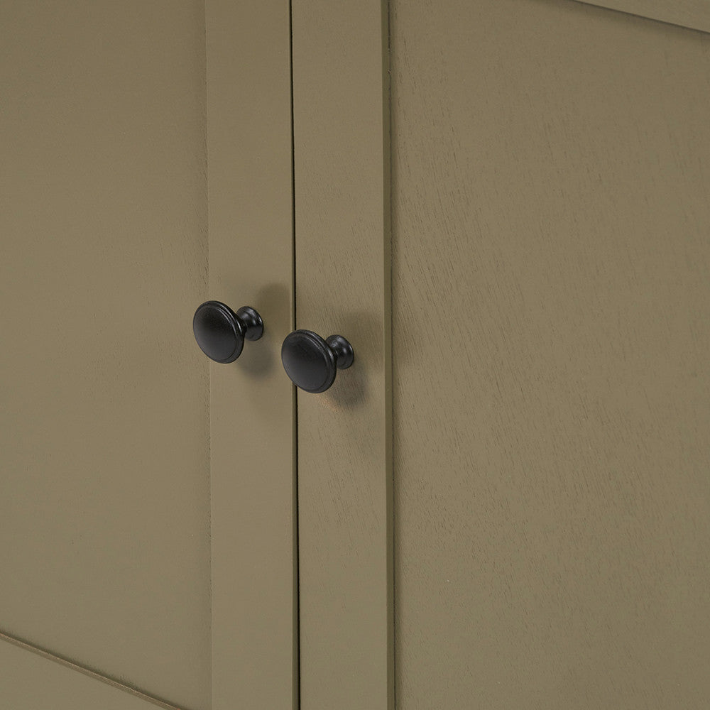 Croft Olive Pine Wood 3 Door 3 Drawer Unit