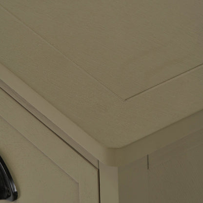 Croft Olive Pine Wood 3 Drawer Unit