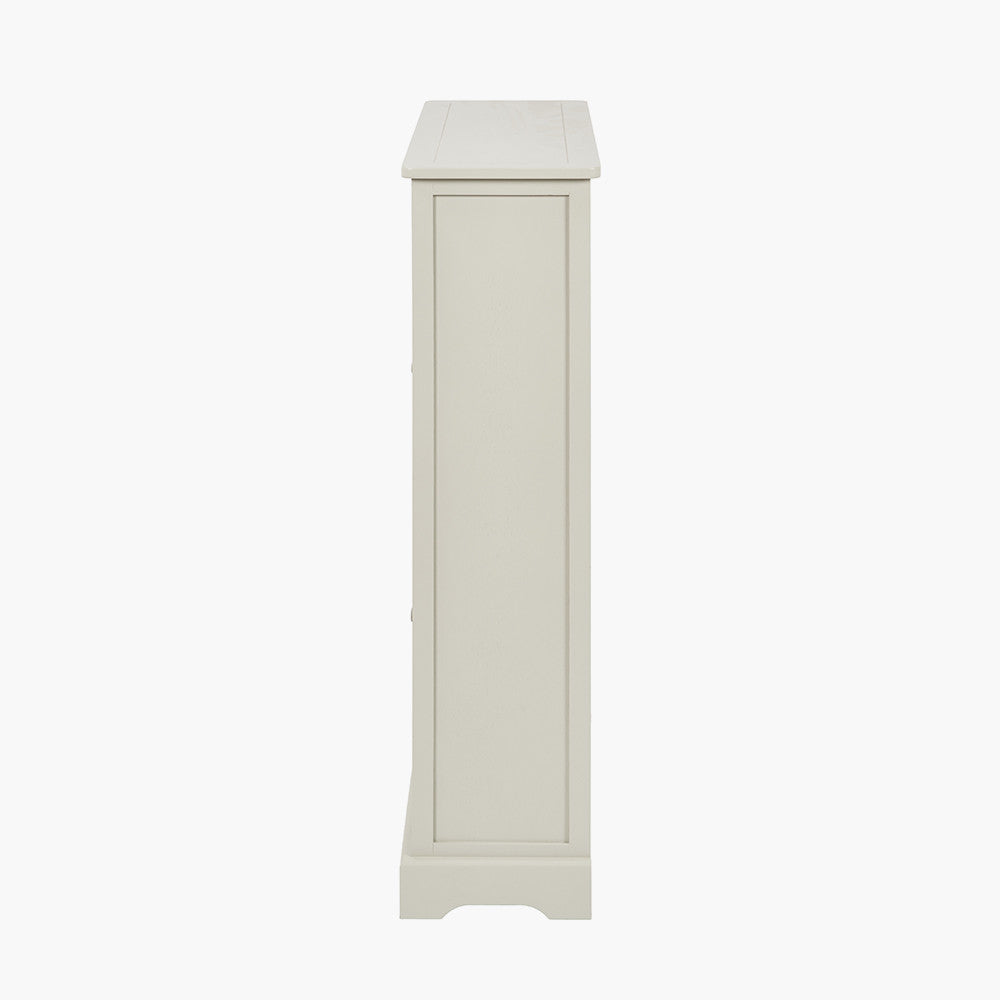 Croft Linen Pine Wood Shoe Storage Unit