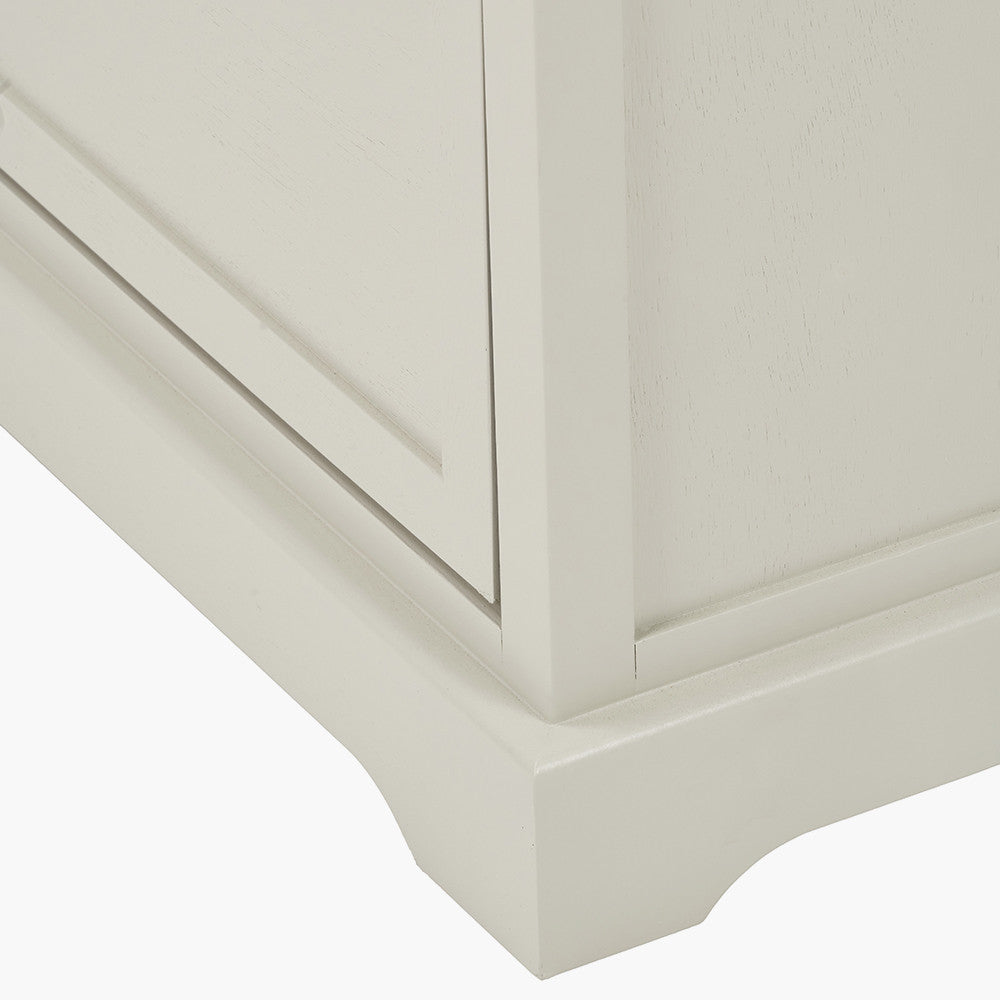 Croft Linen Pine Wood Shoe Storage Unit