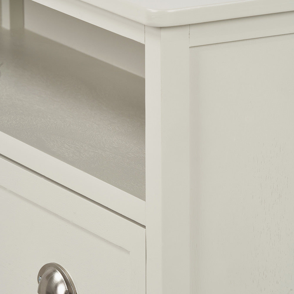 Croft Linen Pine Wood Shoe Storage Unit
