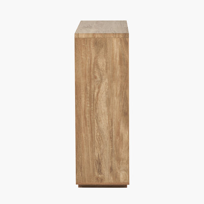 Eversley Oak Effect Veneer 5 Drawer Unit