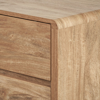 Eversley Oak Effect Veneer 5 Drawer Unit