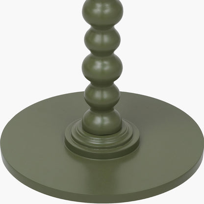 Margot Olive Wood Bobble Side Table