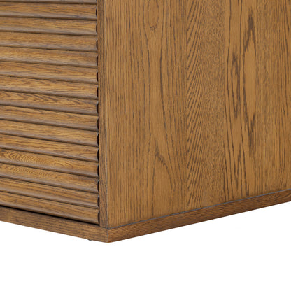 Charlton Desk | Oak in Aged Walnut Finish