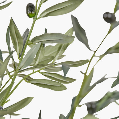Large Faux Olive Tree in Taupe Pot – 210cm Artificial Indoor Plant