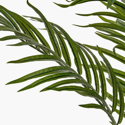 Artificial Areca Palm Plant in Pot – 120cm Tall Faux Indoor Palm Tree