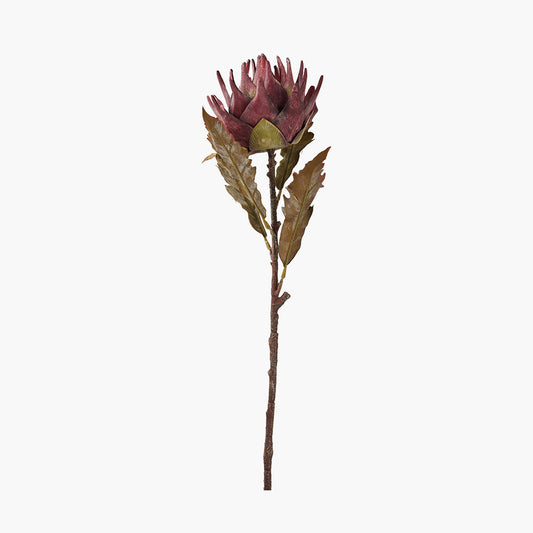 Mulberry Lotus Artificial Flower Stems – Pack of 6 Faux Floral Décor
