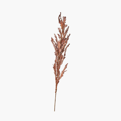 Mulberry Brown Dried Flower Bunch – Elegant Faux Autumn Bouquet