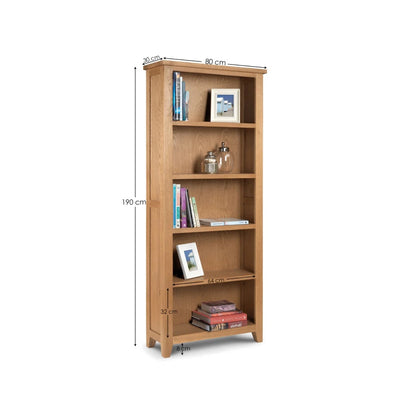 Astoria Tall Bookcase | American White Oak