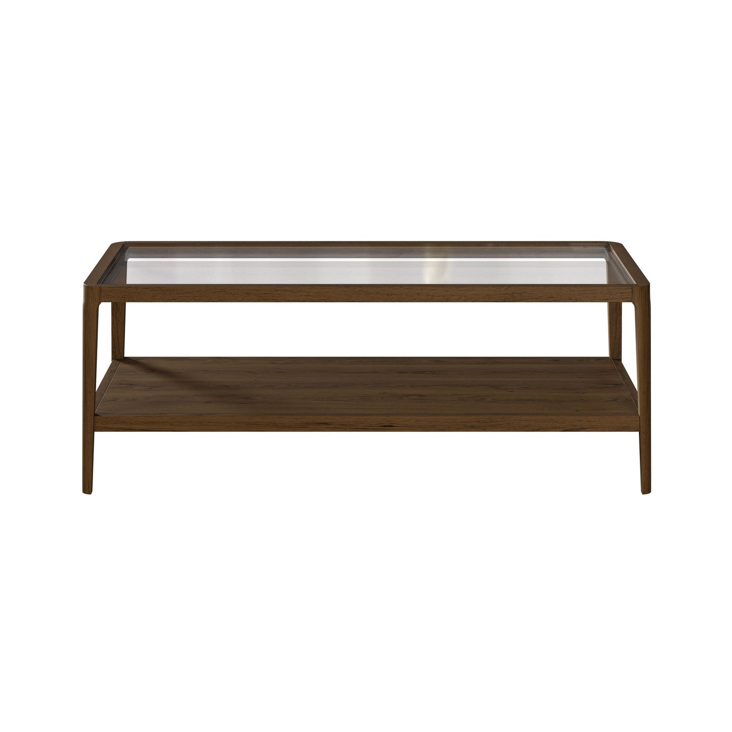 Shop the Abberley Coffee Table in Brown stained solid oak and oak veneer with visible wood grain. FREE UK Mainland Delivery. Shop online today at www.nobleandnook.co.uk