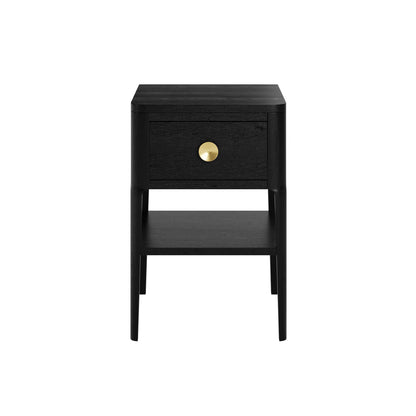 Shop the Abberley Bedside Table, an elegant 1-drawer oak beside table that blends modern design with practicality. FREE UK Mainland Delivery. Shop online today at www.nobleandnook.co.uk