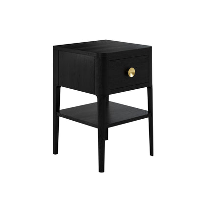 Shop the Abberley Bedside Table, an elegant 1-drawer oak beside table that blends modern design with practicality. FREE UK Mainland Delivery. Shop online today at www.nobleandnook.co.uk