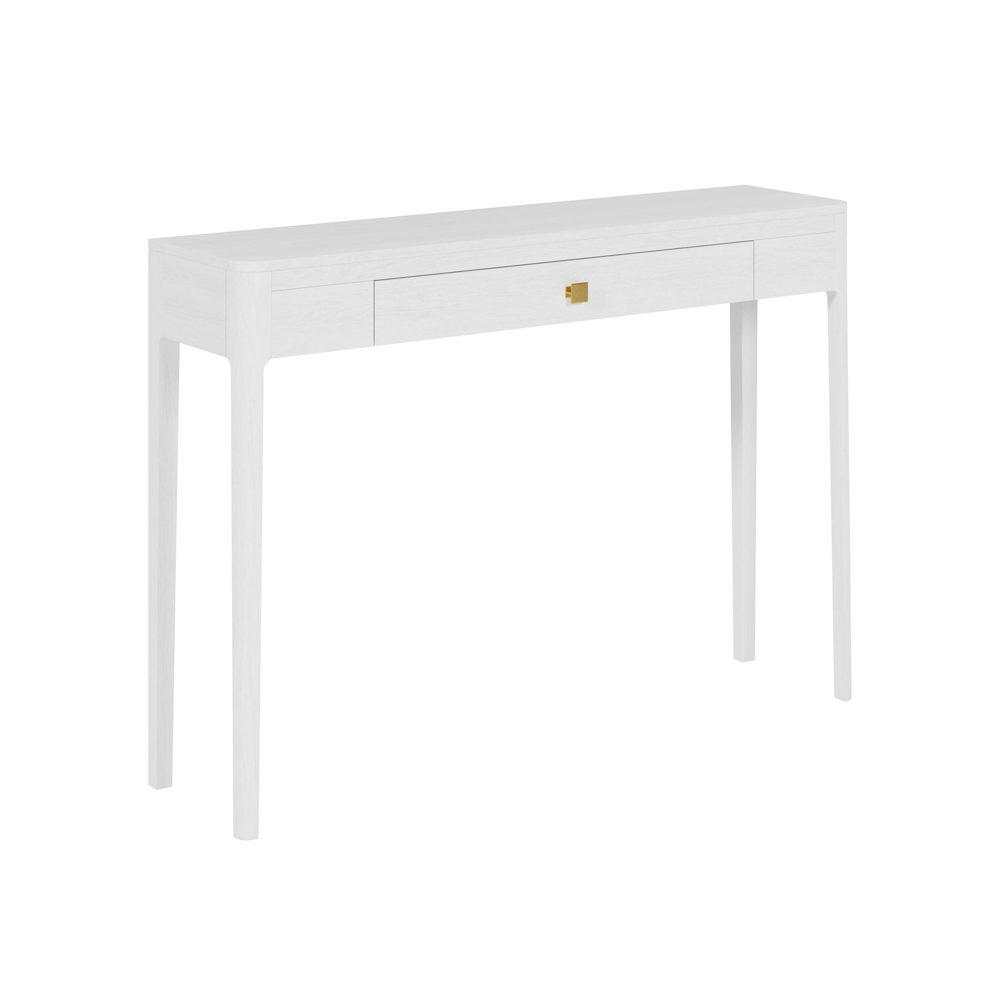 Shop the Abberley Console in white oak with a visible natural wood grain. FREE UK Mainland Delivery. Shop online today at www.nobleandnook.co.uk