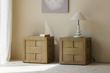 Broadway Bedside Table in Oak