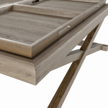Bentley Grey Oak Coffee Table