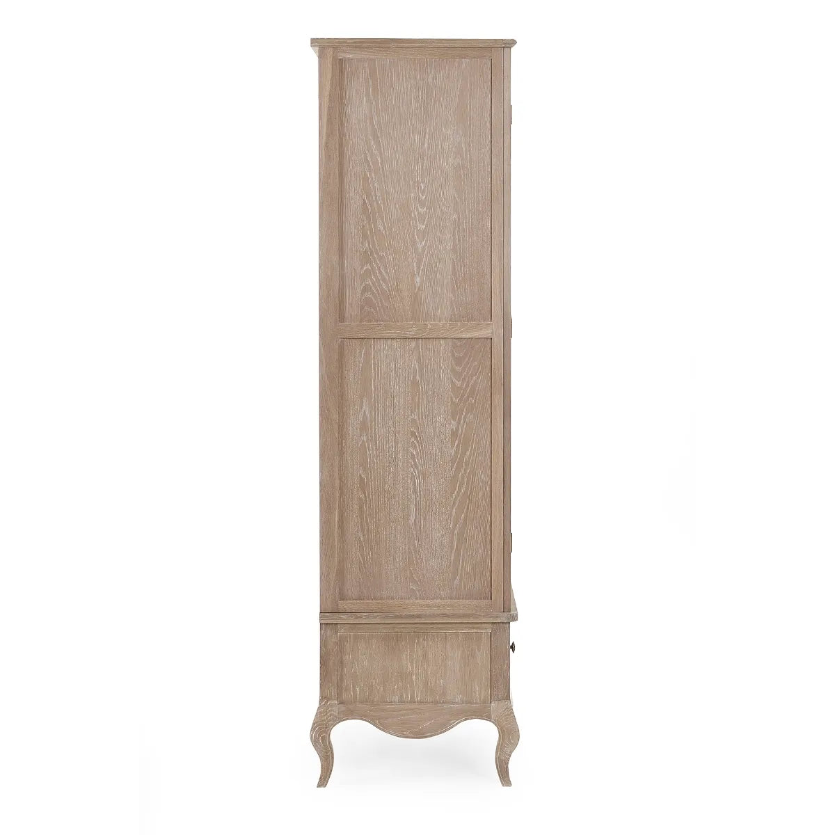 Shop the Camille Oak Limed Double Wardrobe, a timeless French-inspired design with elegant curves and intricate detailing. FREE UK MAINLAND DELIVERY. Shop online now at www.nobleandnook.co.uk