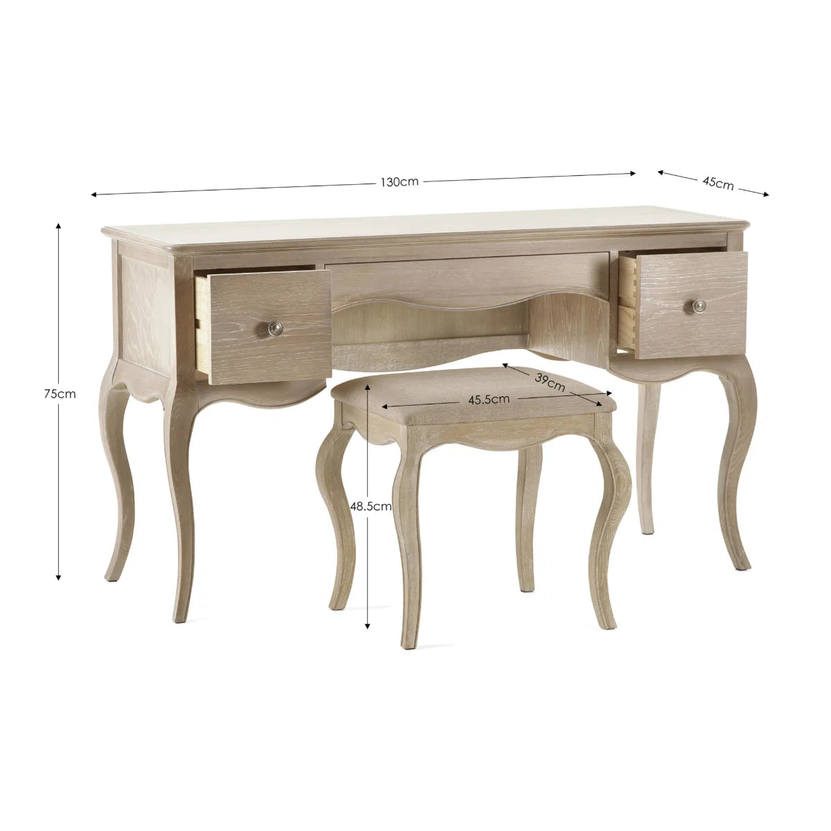 Camille Dressing Table | French Style