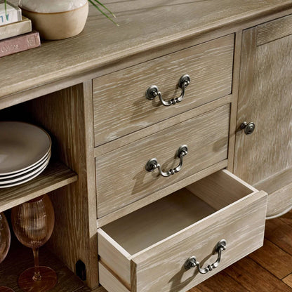 Camille French Style 2 Door 3 Drawer Sideboard