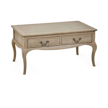 Camille French Style Rectangular Coffee Table