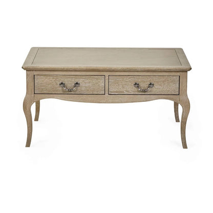 Camille French Style Rectangular Coffee Table