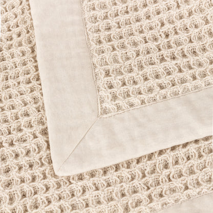 Canopy Oversized Throw Natural – Relaxed Luxury and Textured Simplicity