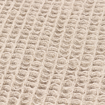 Canopy Oversized Throw Natural – Relaxed Luxury and Textured Simplicity