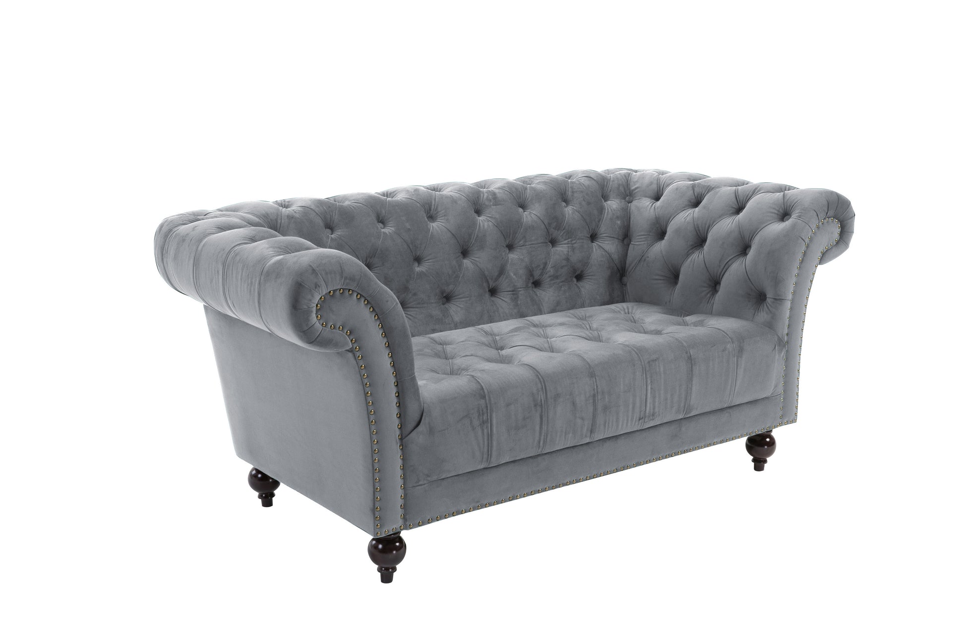 Elevate your living space with the Chesterfield 2-Seater Sofa, upholstered in velvet. Offering a blend of timeless elegance and modern comfort. Shop online today at www.nobleandnook.co.uk