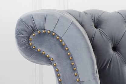 Elevate your living space with the Chesterfield 2-Seater Sofa, upholstered in velvet. Offering a blend of timeless elegance and modern comfort. Shop online today at www.nobleandnook.co.uk