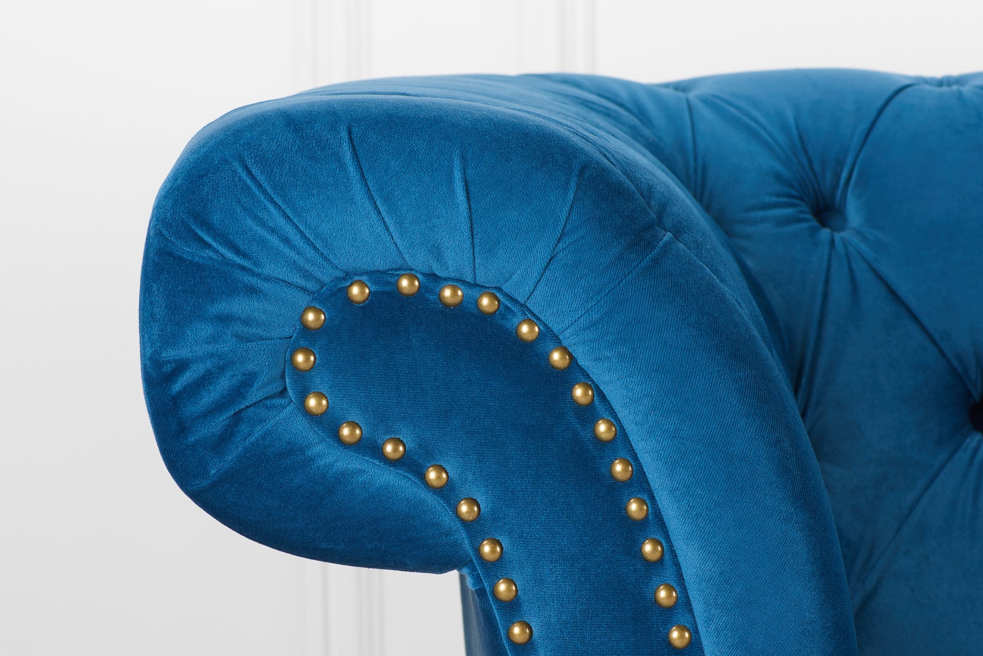 Shop the Chesterfield 3-Seater Sofa in Midnight Velvet featuring beautiful button detailing, gentle curves for a traditionally inspired style. Shop online today at www.nobleandnook.co.uk