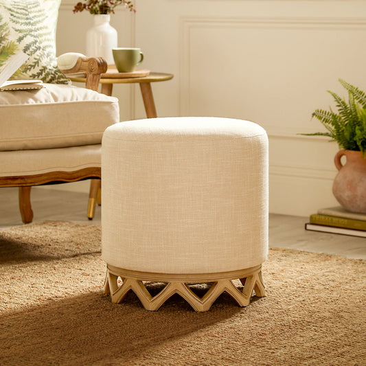 Clara Footstool – Timeless Craftsmanship and Effortless Elegance