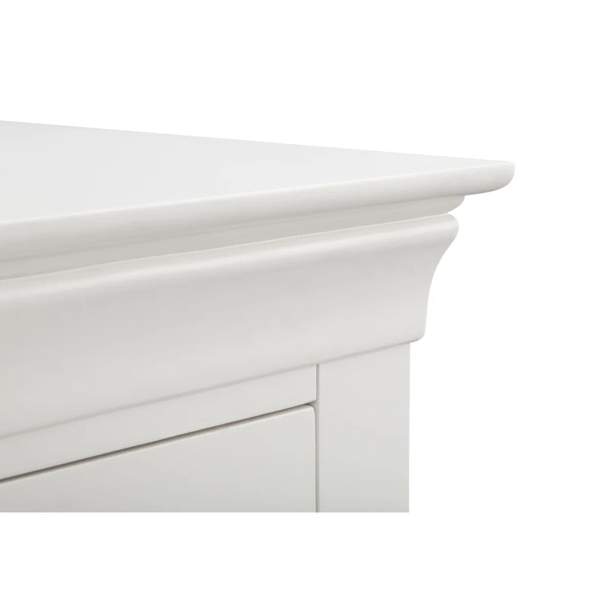 Clermont 4+3 Drawer Chest in White
