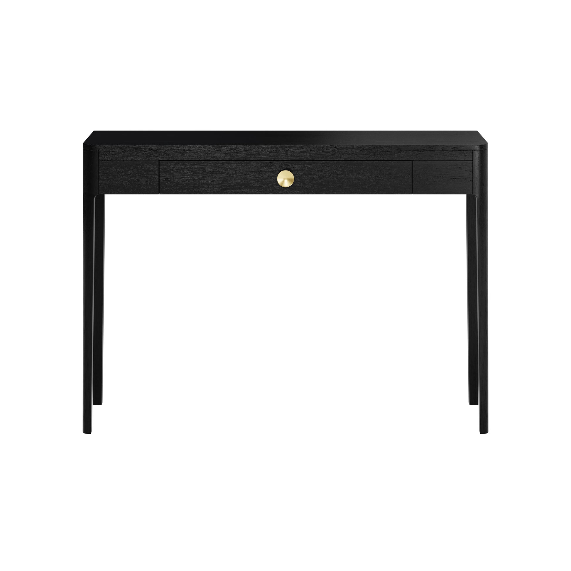 Shop the Abberley Console in sleek black stained solid Oak by D.I.Designs. FREE UK Mainland Delivery. Shop online today at www.nobleandnook.co.uk