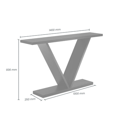 Shop the Five Console Table in black oak a luxurious addition to any space. FREE UK Mainland Delivery.  Shop online today at www.nobleandnook.co.uk