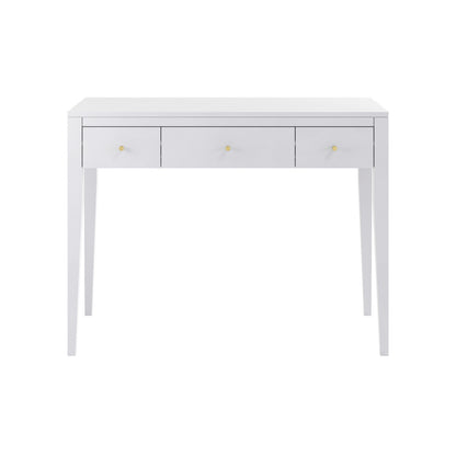Shop this beautifully crafted white console table arrives fully assembled is perfect for hallways, living rooms, or bedrooms. Shop online today at www.nobleandnook.co.uk