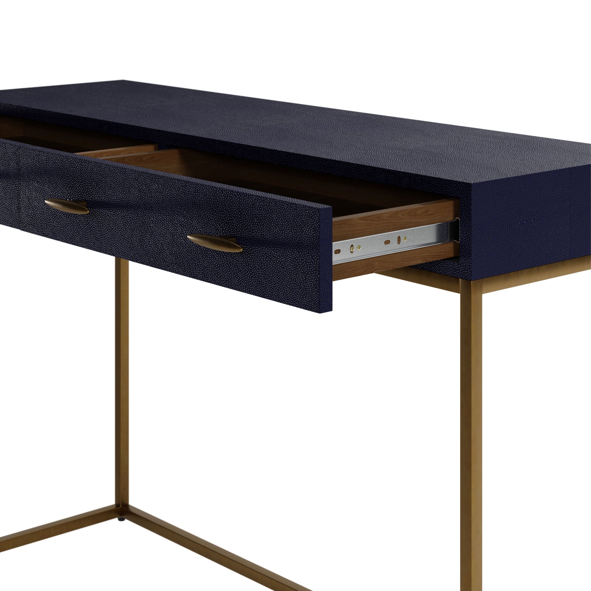 Shop the Willersley navy console table, a luxurious addition to your home by D.I. Designs. FREE UK Mainland Delivery. Shop online today at www.nobleandnook.co.uk