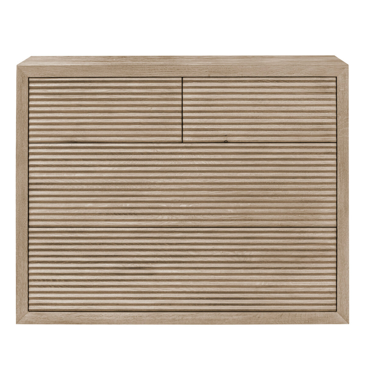 Wickham Chest of Drawers | Ribbed Oak