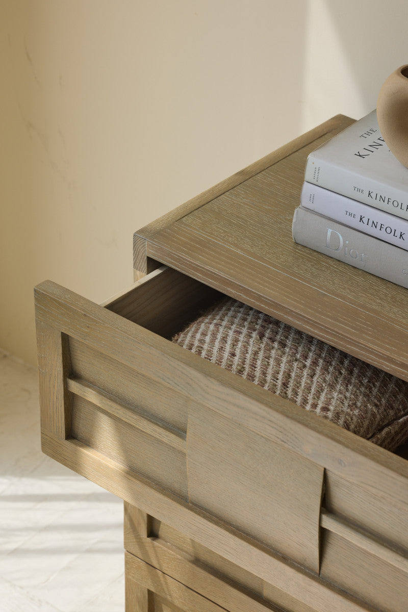 Broadway Oak Chest of Drawers